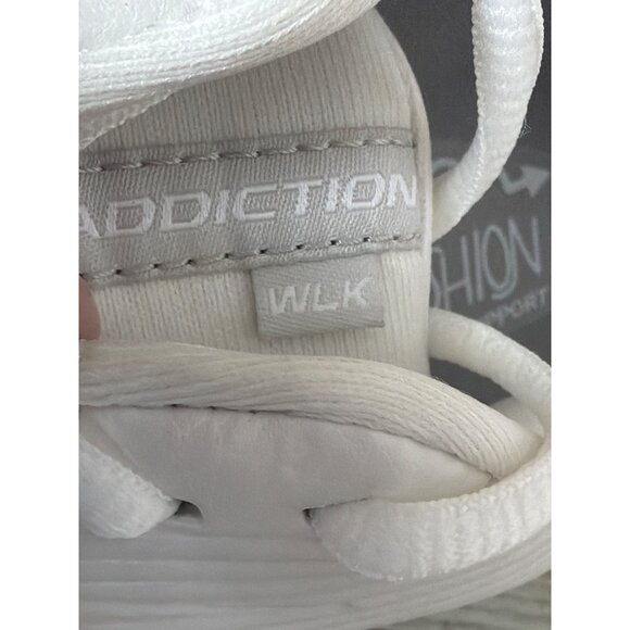 Brooks Addiction Walker 2 Women's White Leather Walking Shoes Sz 11B New in Box - Picture 4 of 14